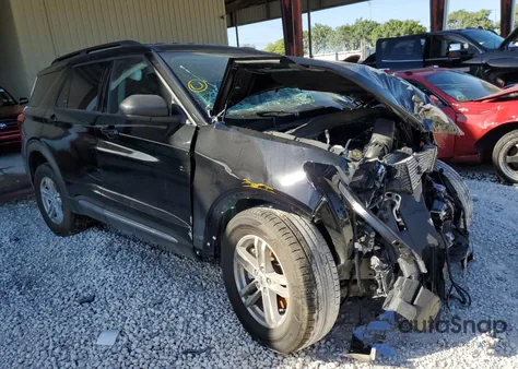 2021 Ford Explorer Xlt z USA, uszkodzony, nr VIN 1FMSK7DH1MGB12312